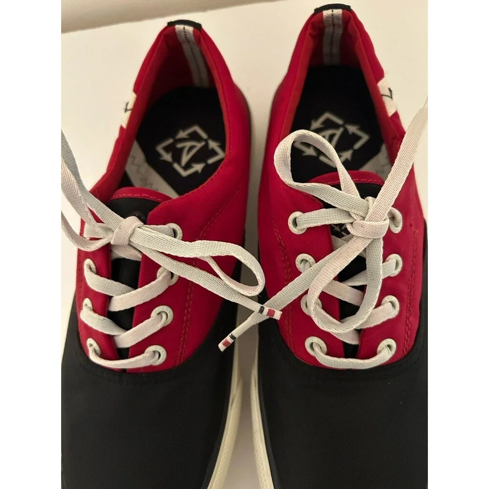 Sperry Striper II Bionic CVO SNEAKERS Shoes Nylon Men's Size 9 Red Navy